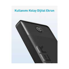 Anker PowerCore 20K 20000 mAh Powerbank – Siyah