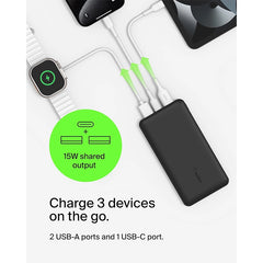 Belkin 10.000 mAh Taşınabilir Powerbank – Güç, Hız ve Taşınabilirlik Bir Arada