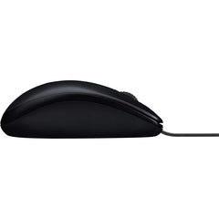 Logitech M90 USB Kablolu Mouse yan