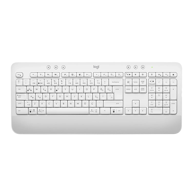 Logitech Signature K650 Kablosuz Türkçe Q Klavye - Beyaz