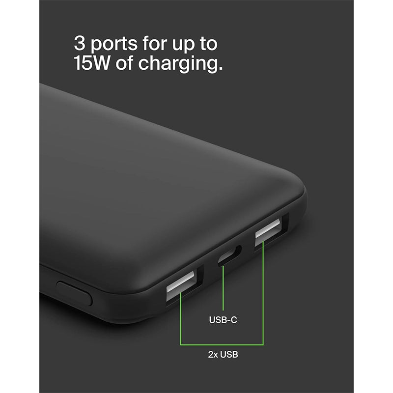 Belkin 10.000 mAh Taşınabilir Powerbank – Güç, Hız ve Taşınabilirlik Bir Arada