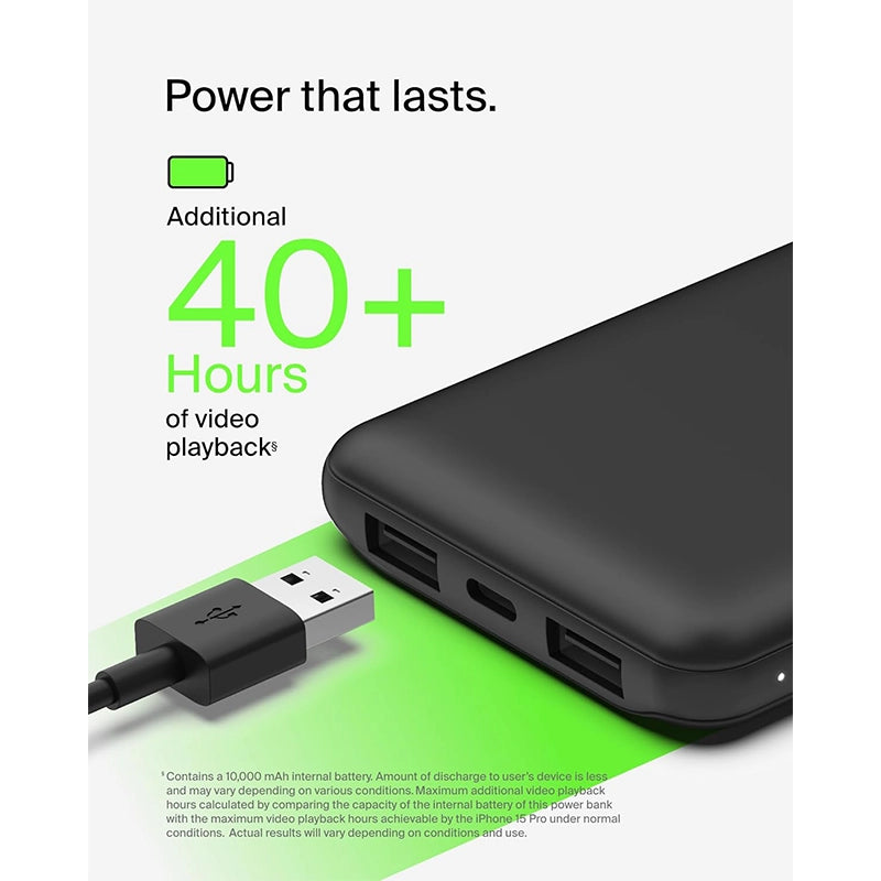 Belkin 10.000 mAh Taşınabilir Powerbank – Güç, Hız ve Taşınabilirlik Bir Arada