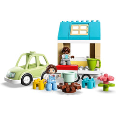 LEGO DUPLO Kasabası Tekerlekli Aile Evi (10986)