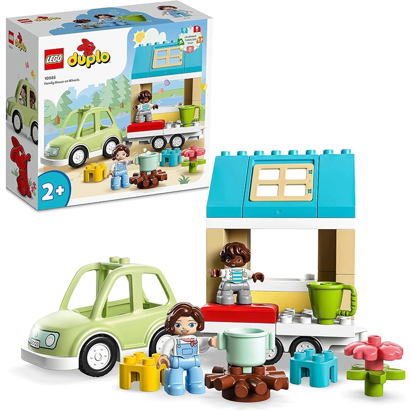 LEGO DUPLO Kasabası Tekerlekli Aile Evi (10986)