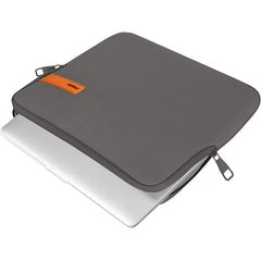 Mack Vivid 13.3”-14.1” Gri Su Geçirmez Laptop Kılıfı, Macbook ve Notebook Uyumlu