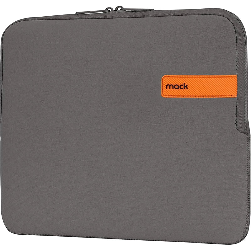Mack Vivid 13.3”-14.1” Gri Su Geçirmez Laptop Kılıfı, Macbook ve Notebook Uyumlu