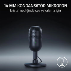 Razer Seiren V3 Mini – Ultra Kompakt USB Mikrofon (Siyah)