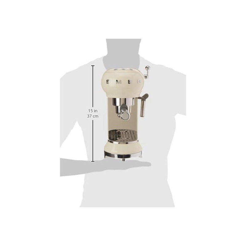 Smeg Manuel Espresso Makinesi ECF01CREU Boyutlar