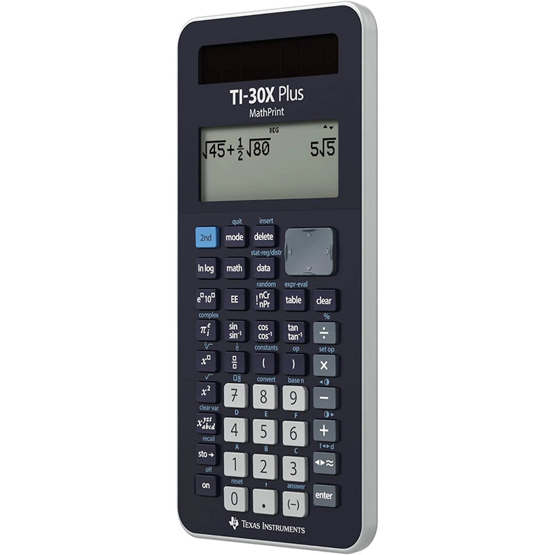 Texas Instruments TI-30X Plus MathPrint Bilimsel Okul Hesap Makinesi (4 satırlı)